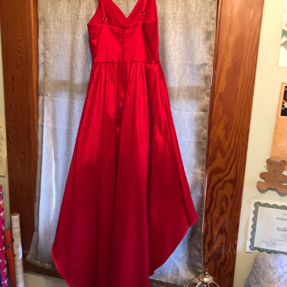 Home coming red dress size 8 - Picture 3 of 6